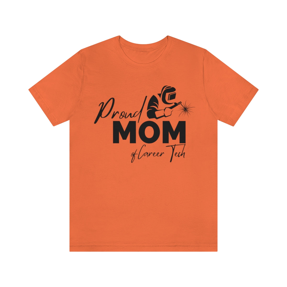 Proud Mom of Career Tech Student Jersey short sleeve tee