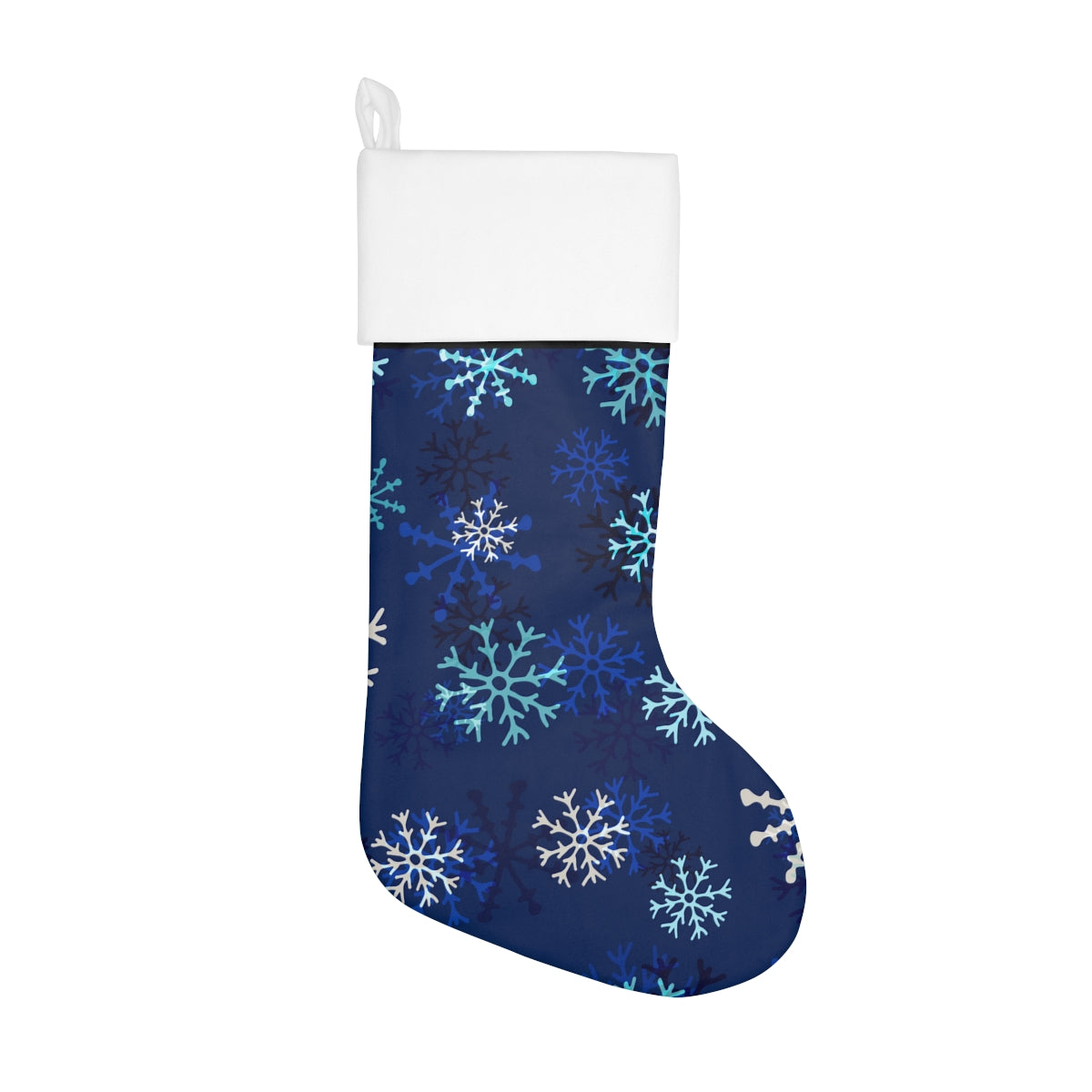 Snowflakes Holiday Stocking