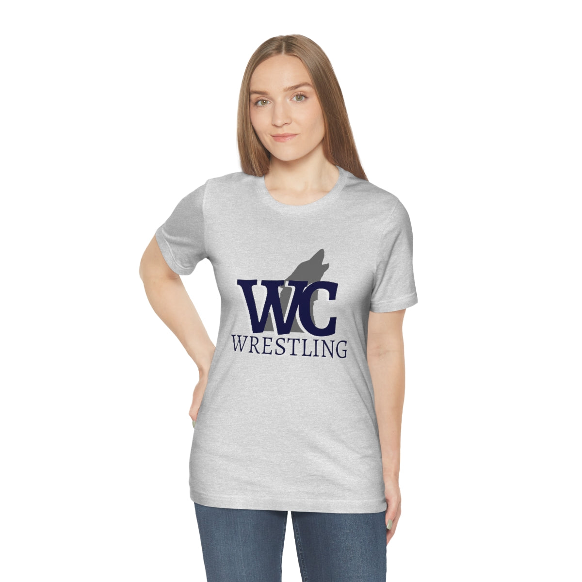 Wrestling Wolves Unisex Jersey Short Sleeve Tee