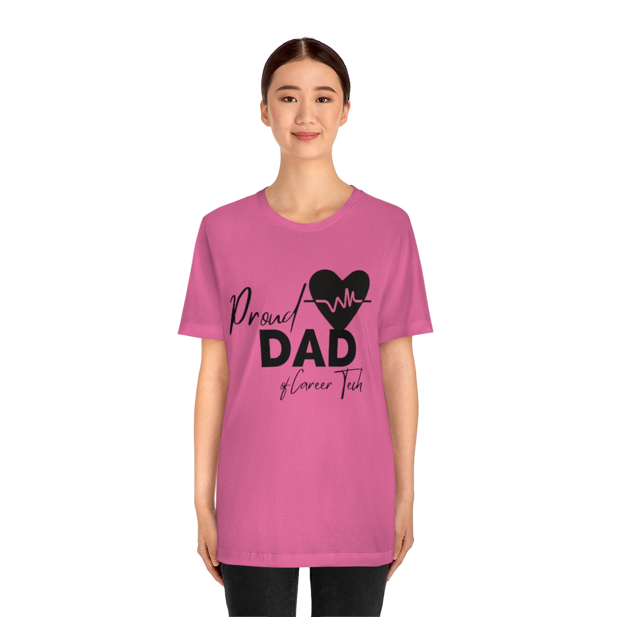 Proud Dad of Career Tech Student  Jersey Short Sleeve Tee