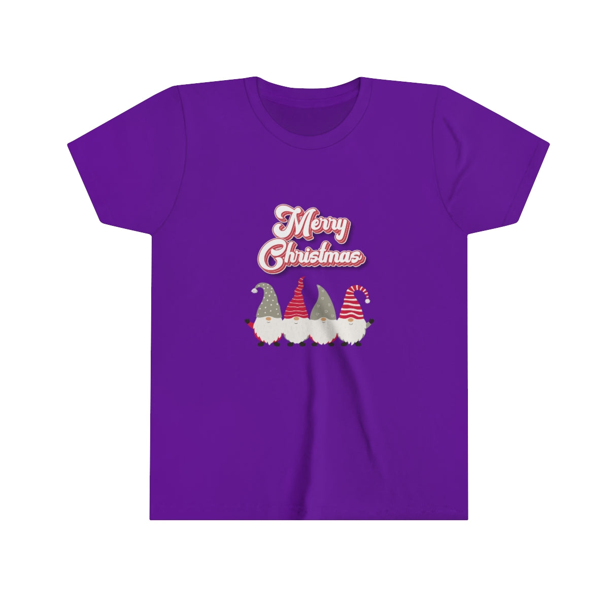 Merry Elfs Christmas Youth Short Sleeve Tee