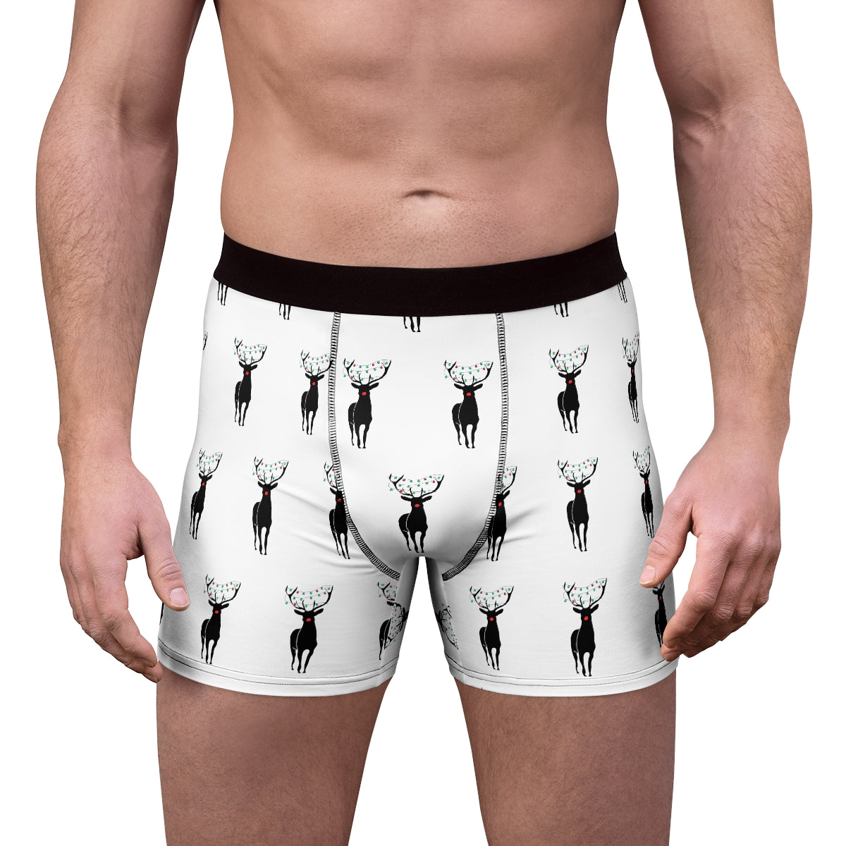 Reindeer Men's Boxer Briefs