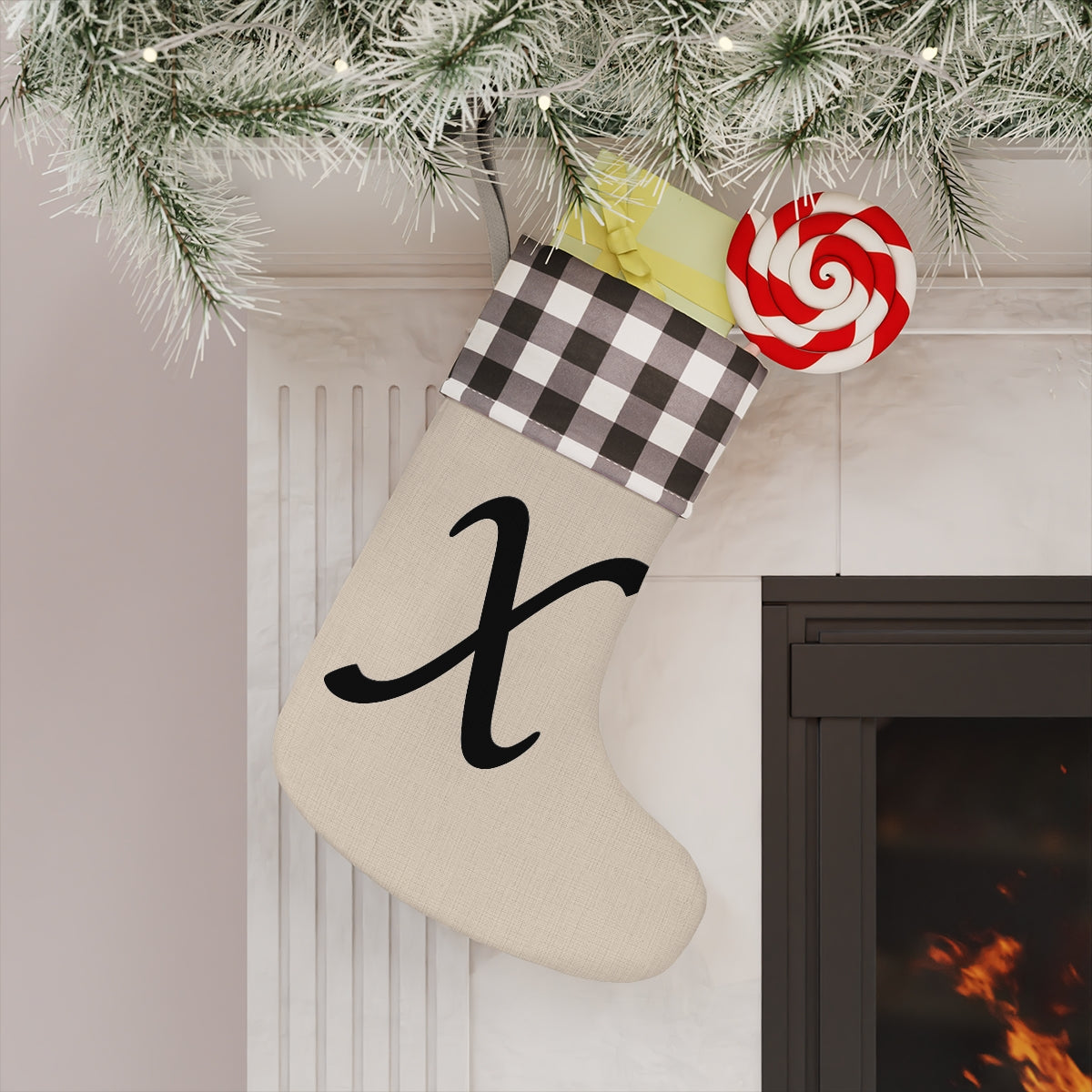 "X"Christmas Stocking