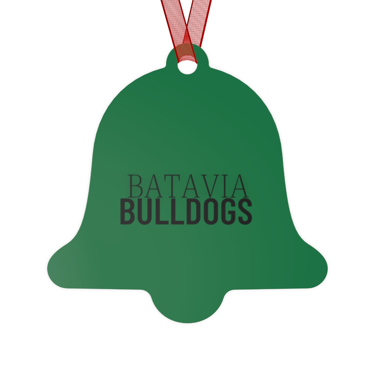 Bulldogs Metal Ornaments