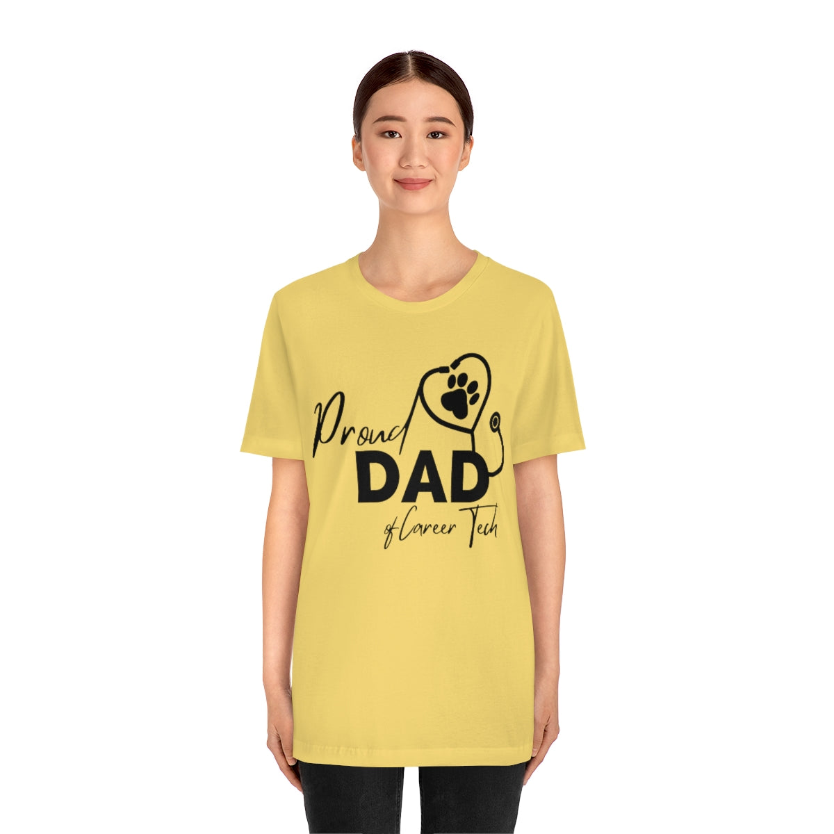 Proud Dad of Career Tech Student  Jersey Short Sleeve Tee