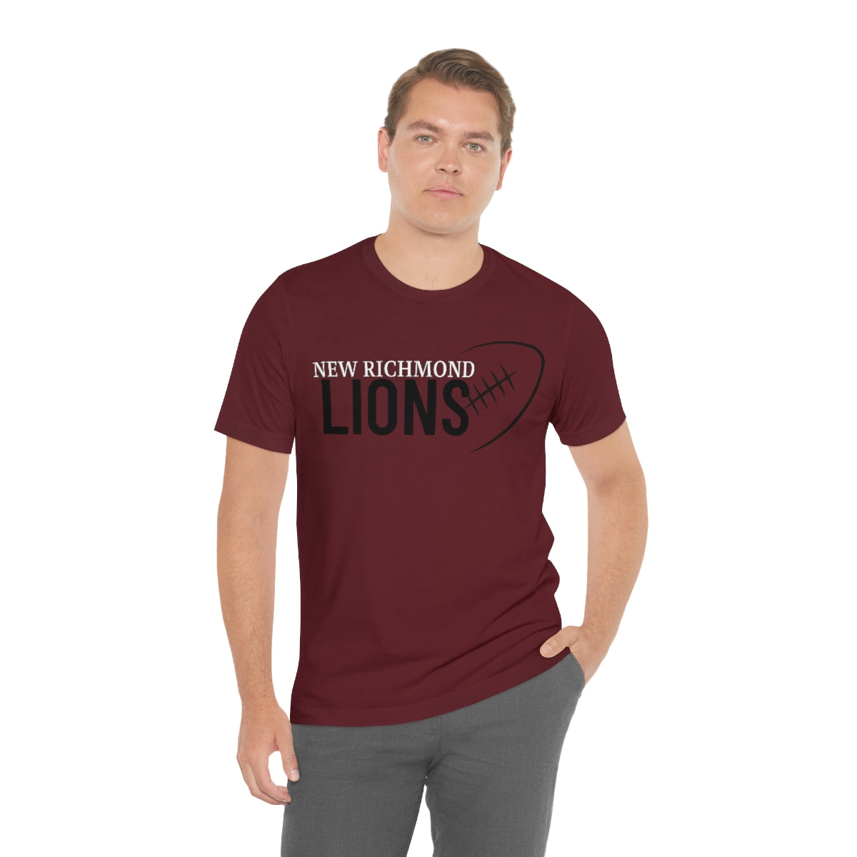 Lions Football Unisex Jersey Short Sleeve Tee