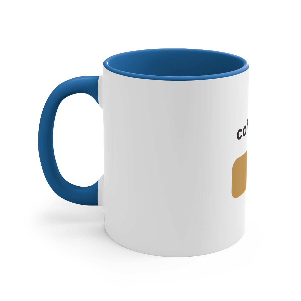 Coffee On Accent Coffee Mug, 11oz