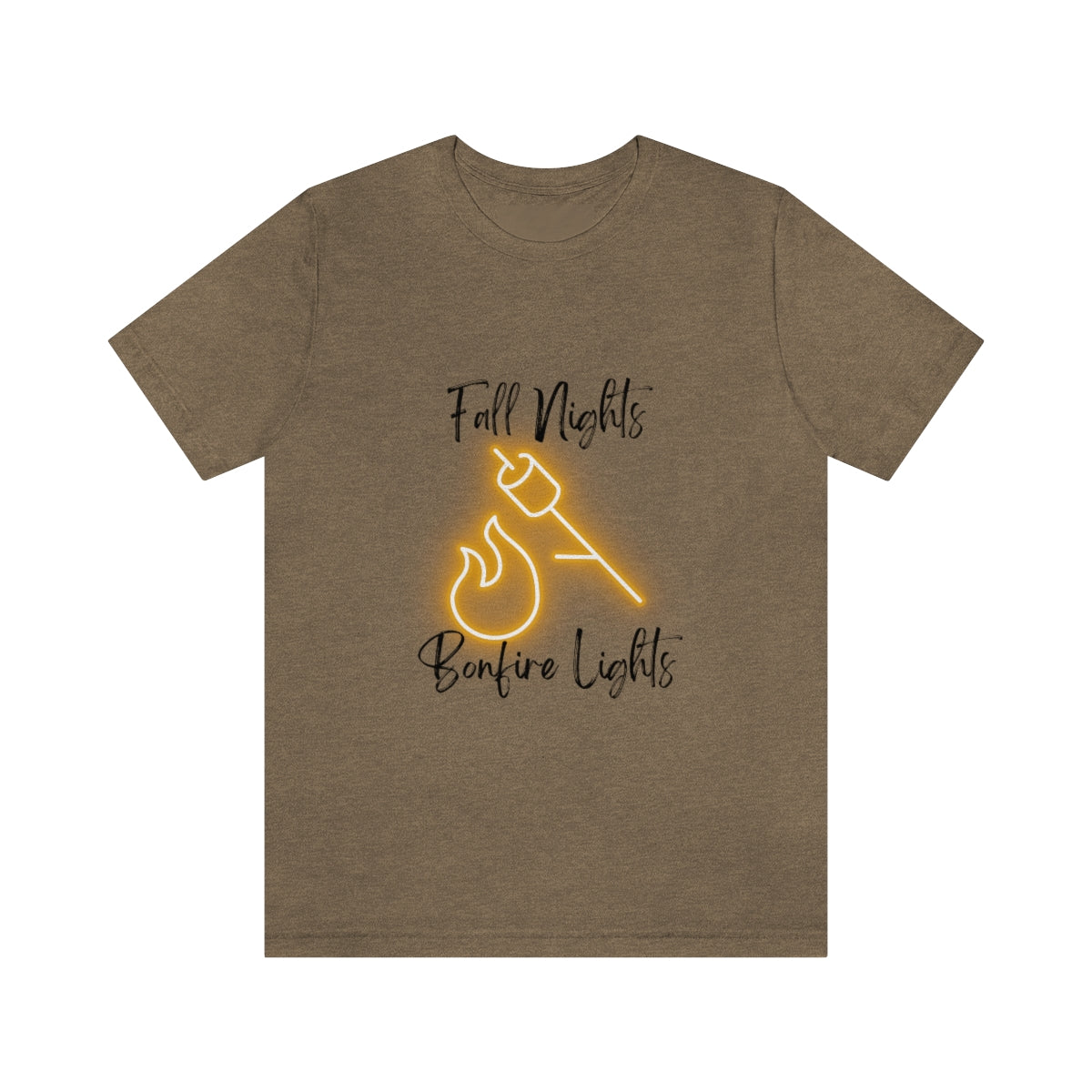 Neon Bonfire Unisex Jersey Short Sleeve Tee