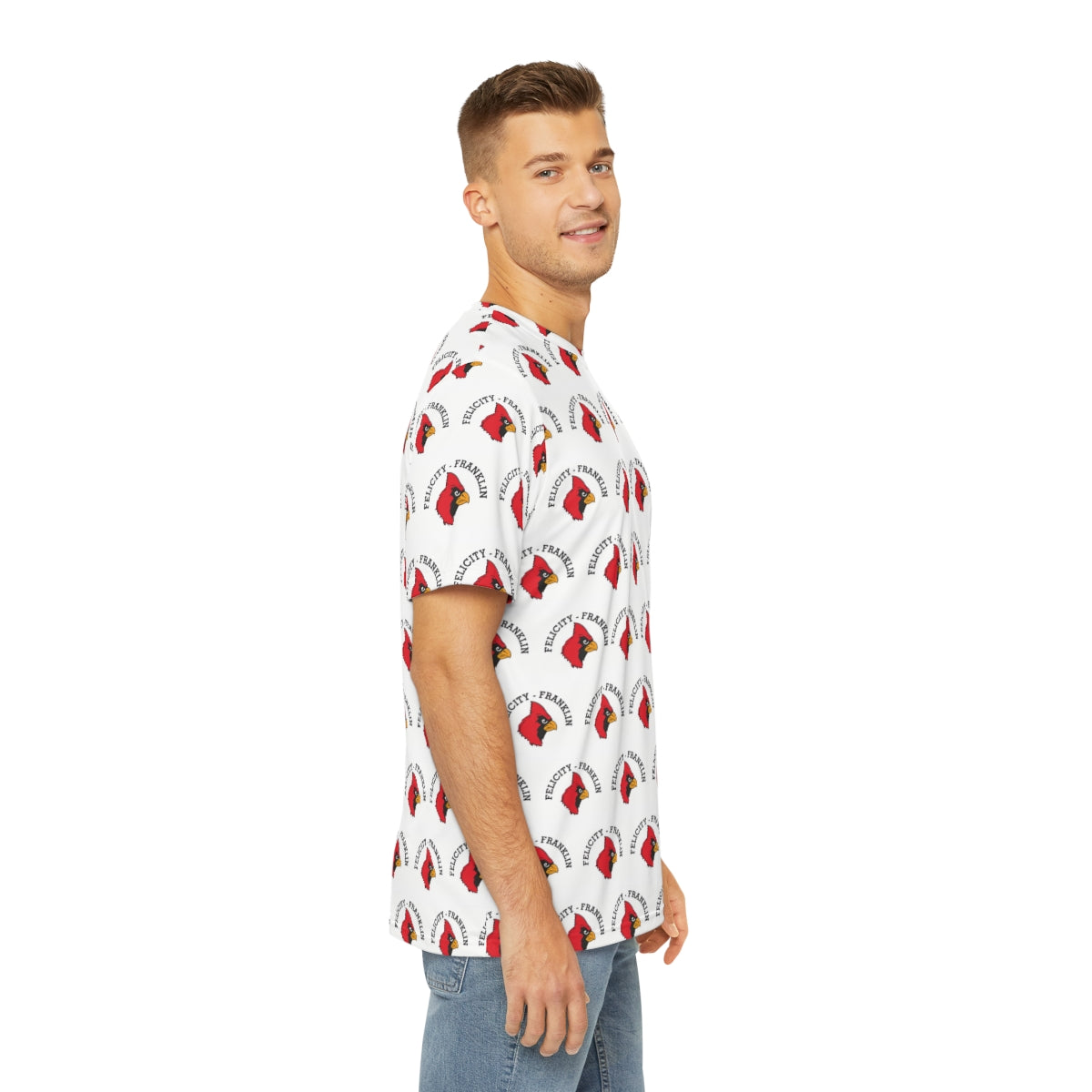 Cardinals Men's Polyester Tee (AOP)