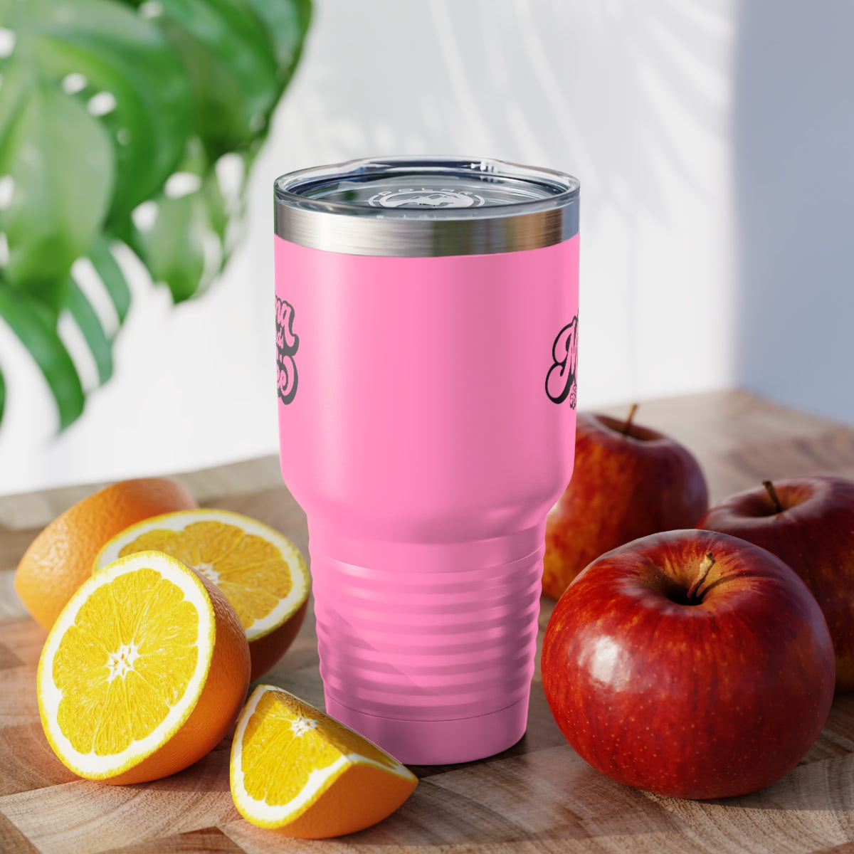 Mama Mode Needs Coffee Ringneck Tumbler, 30oz