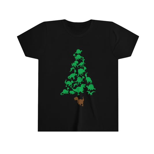 Dino tree Youth Short Sleeve Tee