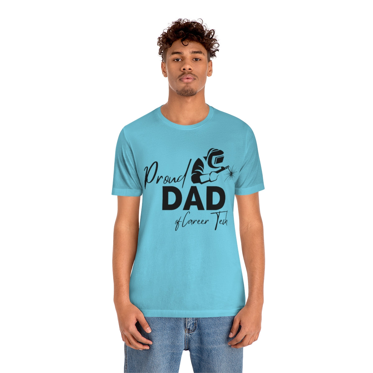 Proud Dad of Career Tech Student  Unisex Jersey