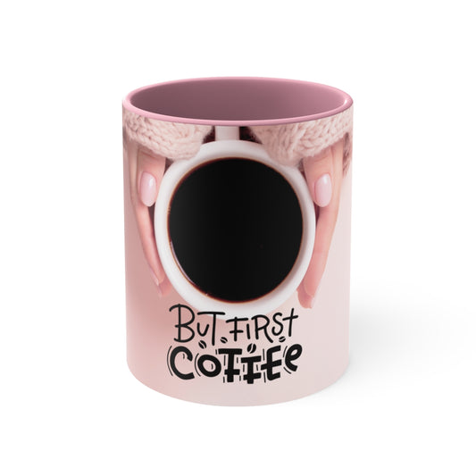 Coffee First Accent Coffee Mug, 11oz