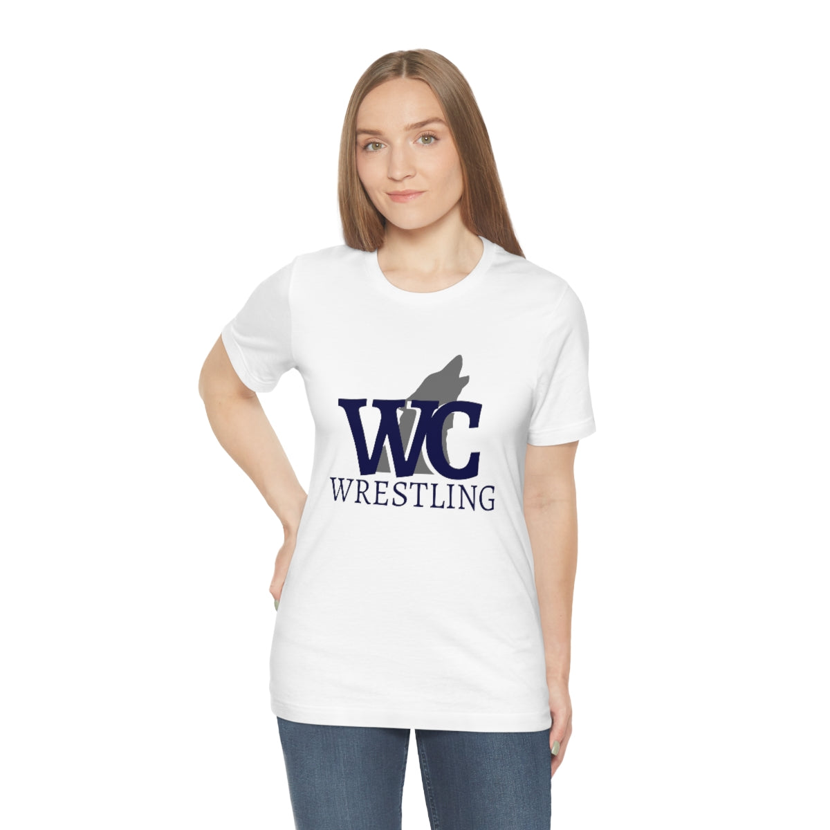 Wrestling Wolves Unisex Jersey Short Sleeve Tee