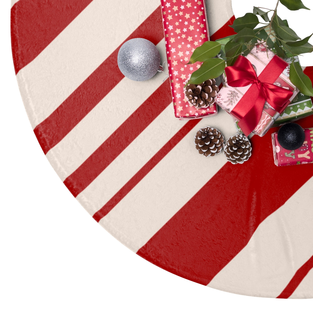 Candy Cane Christmas Tree Skirts