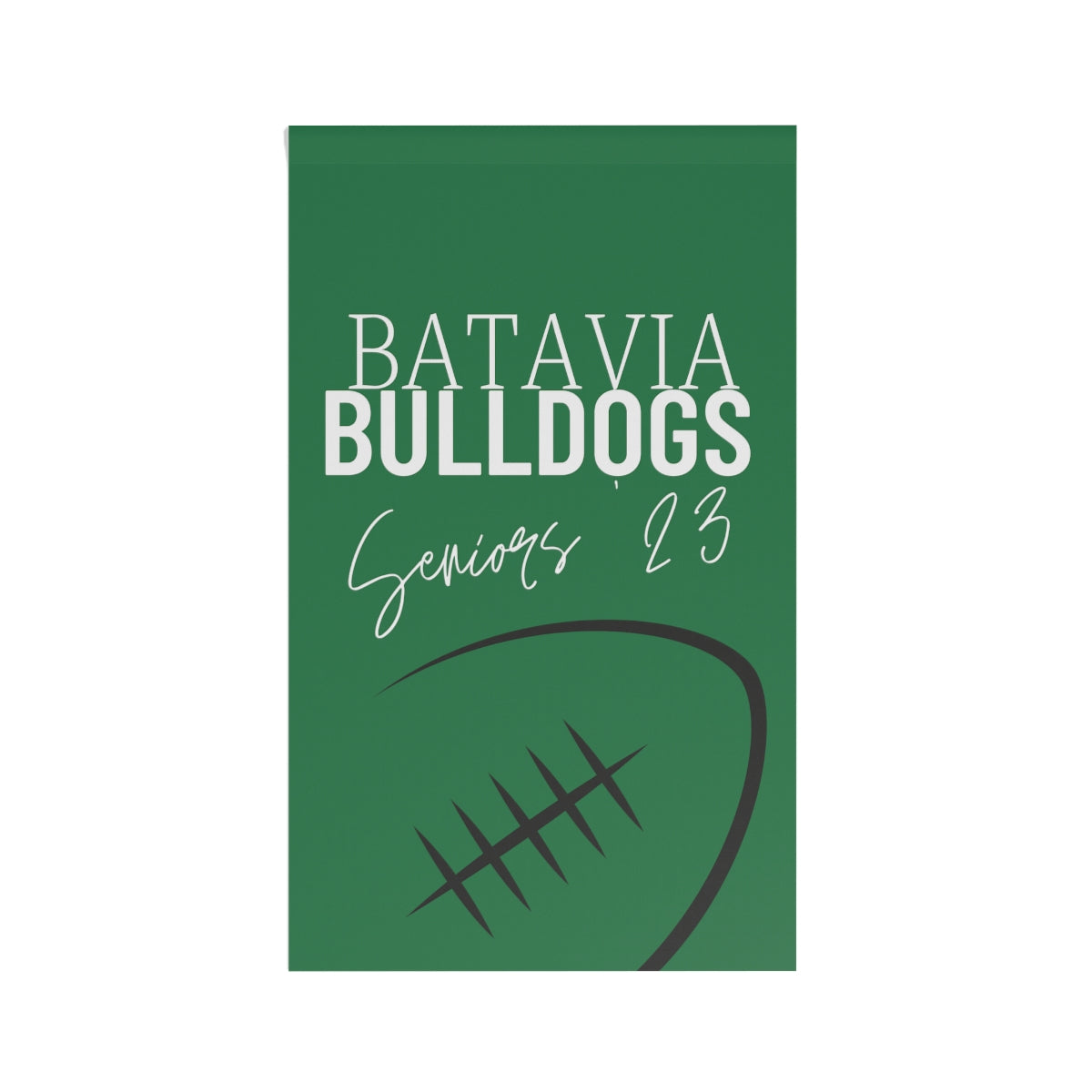 Football Bulldogs House Banner