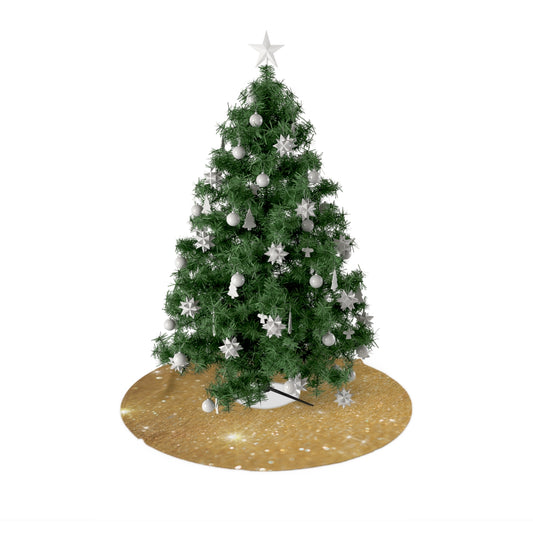 Gold  Tree Christmas Tree Skirts