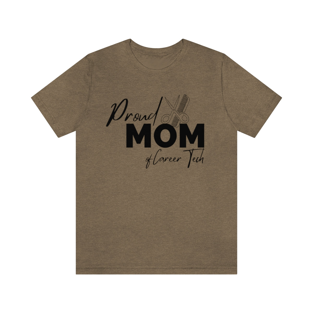 Proud Mom of Career Tech Student Unisex Jersey Short Sleeve Tee