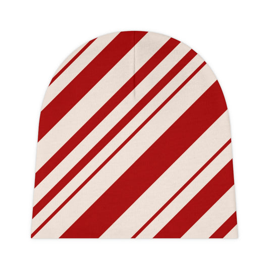 Baby Candy Cane Beanie