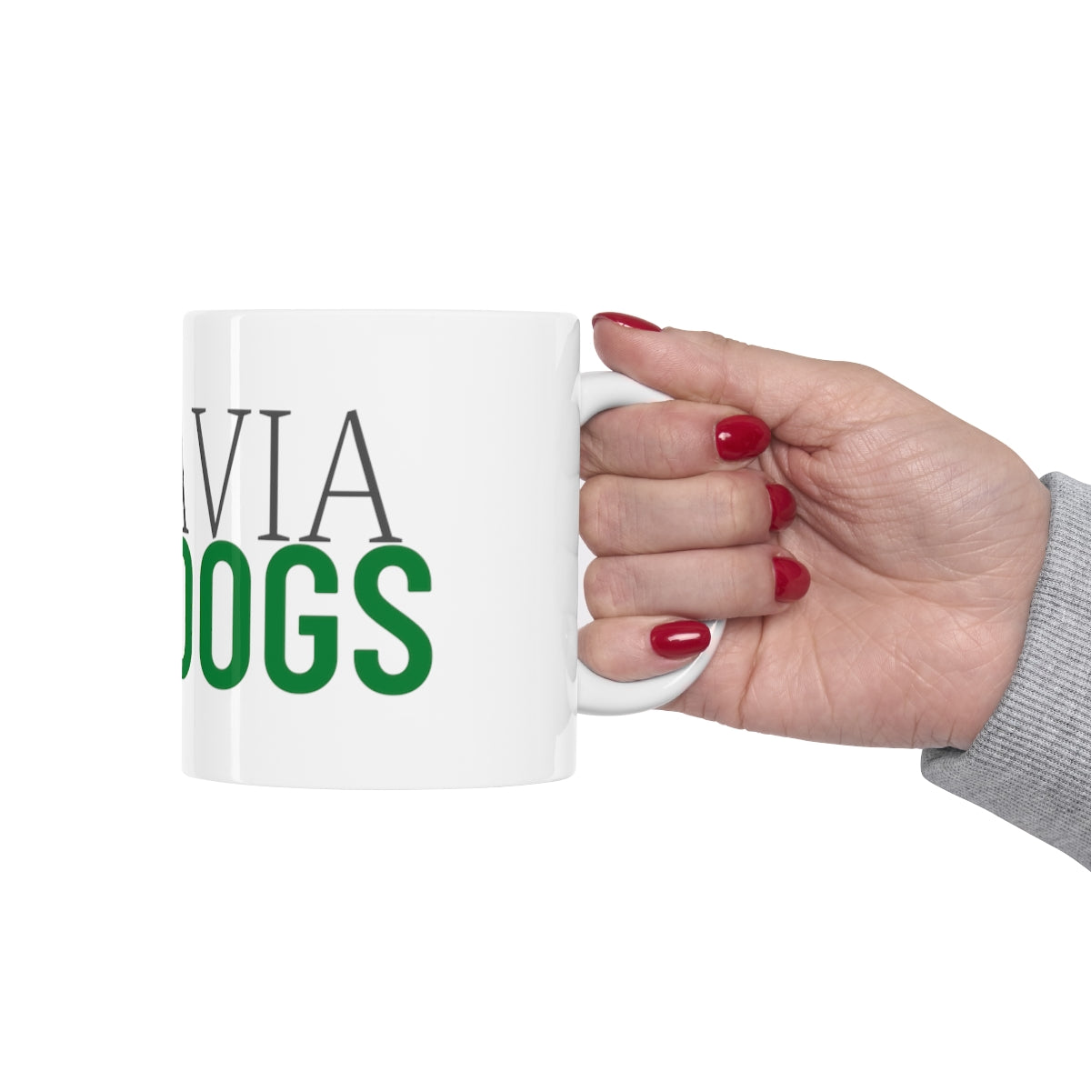 Bulldog Ceramic Mug 11oz