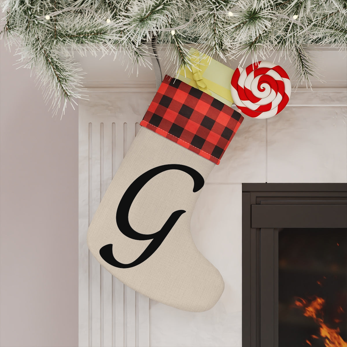 "G" Christmas Stocking