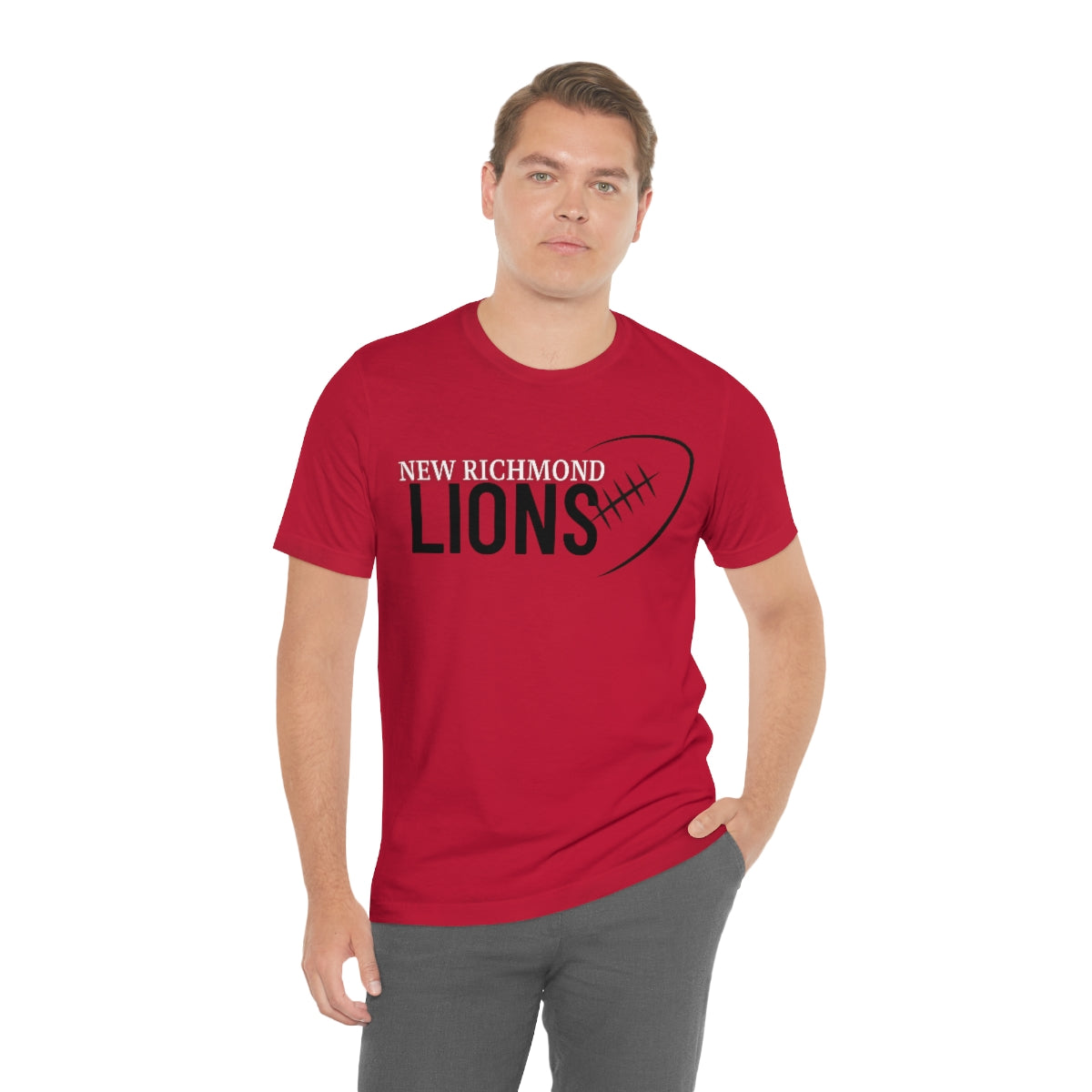 Lions Football Unisex Jersey Short Sleeve Tee