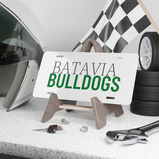 Bulldogs Vanity Plate