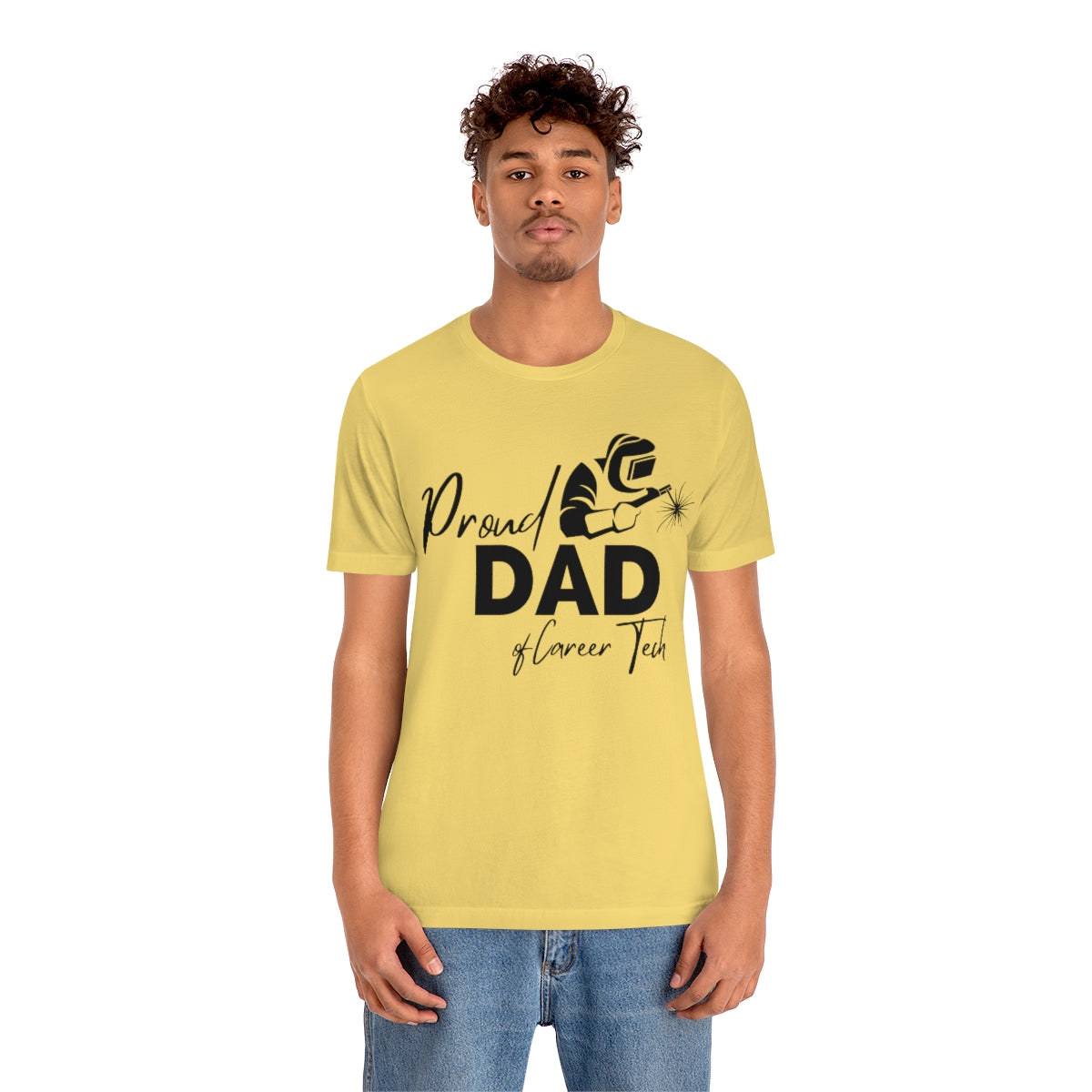 Proud Dad of Career Tech Student  Unisex Jersey